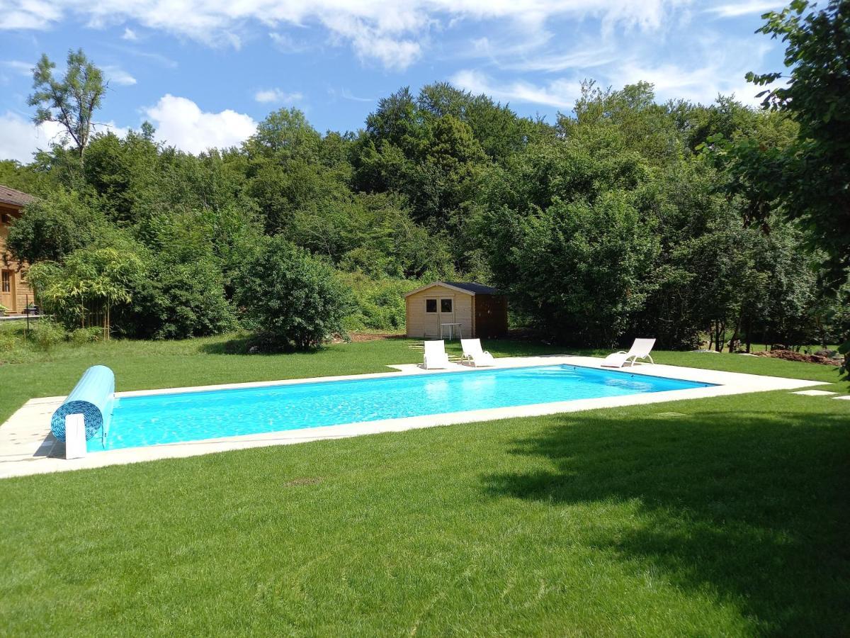 La Clairière du Moulin Bed and Breakfast Lepin-le-Lac Esterno foto